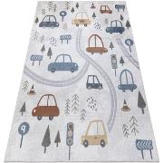 Tapis Rugsx Tapis BONO 8436 Voitures, rue crème / 140x190 cm