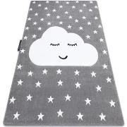 Tapis Rugsx Tapis PETIT CLOUD NUAGE ÉTOILES gris 140x190 cm