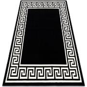 Tapis Rugsx BCF Tapis Morad GREK grec - noir 80x150 cm