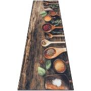 Tapis Rugsx Tapis lavable ANDRE 1156 Épices, pour la 80x200 cm