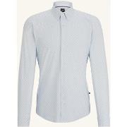 Chemise BOSS Chemise homme coupe slim en jersey stretch