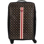 Valise Guess Valise Rigide Ref 62305 Mlo Marron 35*46*18 cm