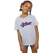 T-shirt enfant Dc Comics The Joker Text Logo