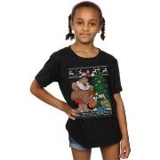 T-shirt enfant The Flintstones Christmas Fair Isle