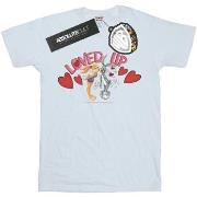 T-shirt enfant Dessins Animés Bugs Bunny And Lola Valentine's Day Love...