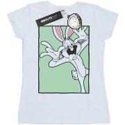 T-shirt Dessins Animés Bugs Bunny Funny Face