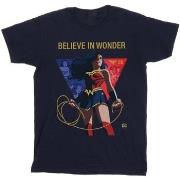 T-shirt Dc Comics 80th Anniversary Believe In Wonder