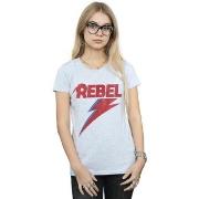 T-shirt David Bowie Distressed Rebel