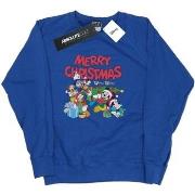 Sweat-shirt Disney Mickey And Friends Winter Wishes