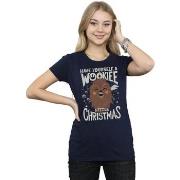 T-shirt Disney Wookiee Little