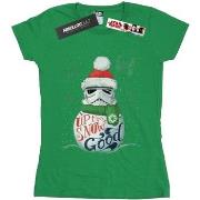 T-shirt Disney Stormtrooper Up To Snow Good