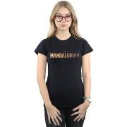 T-shirt Disney The Mandalorian Series Logo