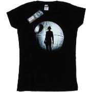 T-shirt Disney Rogue One Death Star Jyn Silhouette