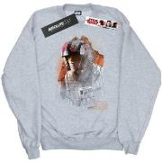 Sweat-shirt enfant Disney The Last Jedi Poe Dameron Brushed