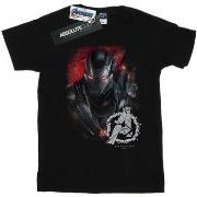 T-shirt enfant Marvel Avengers Endgame War Machine Brushed