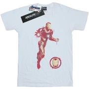 T-shirt enfant Marvel Avengers Endgame Painted Iron Man
