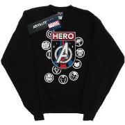Sweat-shirt enfant Marvel Hero Badge