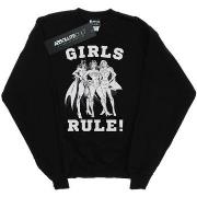 Sweat-shirt Dc Comics Justice League Girls Rule