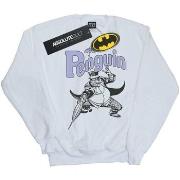 Sweat-shirt Dc Comics Penguin Mono Action Pose