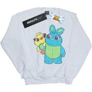 Sweat-shirt Disney Toy Story 4 Ducky And Bunny Distressed Pose