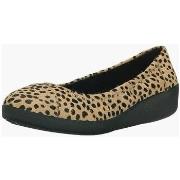 Ballerines FitFlop F-POP TM BALLERINA INTEREST Cheetah pony