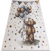 Tapis Rugsx Tapis BONO 9614 Ours, des ballons crème 240x330 cm