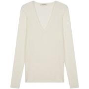 Pull Bruce Field Pull maille Virginie en bambou cachemire col V