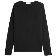 Pull Bruce Field Pull femme col V en pur cachemire fin jauge 12