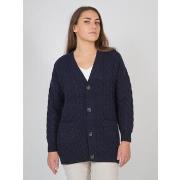 Pull Bruce Field Gilet torsade 100% cachemire, jauge 5