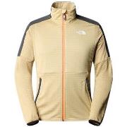 Veste The North Face VESTE MIDDLE ROCK FLEECE BEIGE - GRAVEL-KHAKI STO...