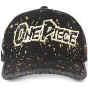 Casquette Capslab ONE PIECE Casquette Homme LOG 2 Noir Or