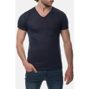 T-shirt Hopenlife T-shirt coton manches courtes col V AIZEN