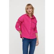 Veste Lee Cooper Surchemise Dristel Fushia