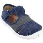 Chaussures enfant Vulca-bicha z-53 toile enfant bleue