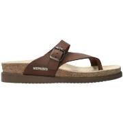 Sandales Mephisto SANDALE HELEN CUIR MARRON