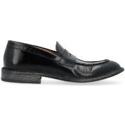 Mocassins Moma Mocassin Note en cuir vintage noir