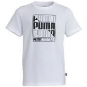 T-shirt enfant Puma TEE SHIRT - WHITE - 140