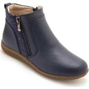 Boots Pediconfort Boots cuir double zip