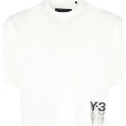 T-shirt Y-3 T-Shirt blanc avec logo graphique