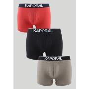 Slips Kaporal - Pack de 3 Boxers - multicolore