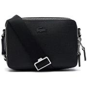 Sac bandoulière Lacoste MINI SACOCHE CHANTACO NOIRE EN CUIR