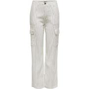 Pantalon Only Onlmalfy-Caro Linen Cargo 15310985