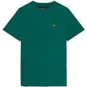 T-shirt enfant Lyle &amp; Scott TSB2000VT T-SHIRT-X154 COURT GREEN