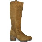 Bottes Porronet BOTAS ALTAS DE SERRAJE CON CREMALLERA NORA 4547 CUERO