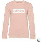 Sweat-shirt Subprime Sweat Block Roze