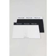 Boxers Polo Club PACK - 2 BOXER UNDERPANTS PC B-W