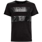 Polo Guess T-Shirt Homme Adam M73P03 Noir