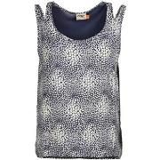 Debardeur Only TOP Femme RAN CLOUD DANCER GRIS/BLEU 15085101