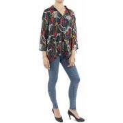 Chemise Kaporal Blouse Fleurie Femme DENIZ Multicolor