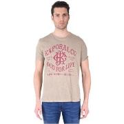 Polo Kaporal T-Shirt Homme Lacko Taupe